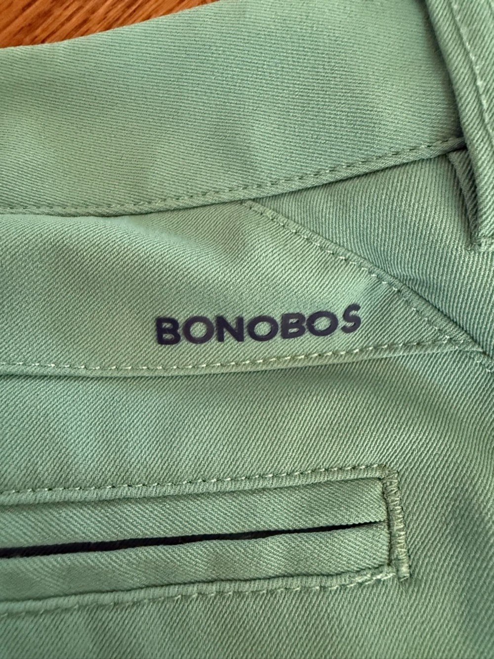 BONOBOS Golf Shorts Performance Stretch Breathable‎ Green Sporty Preppy 33 - Picture 3 of 9
